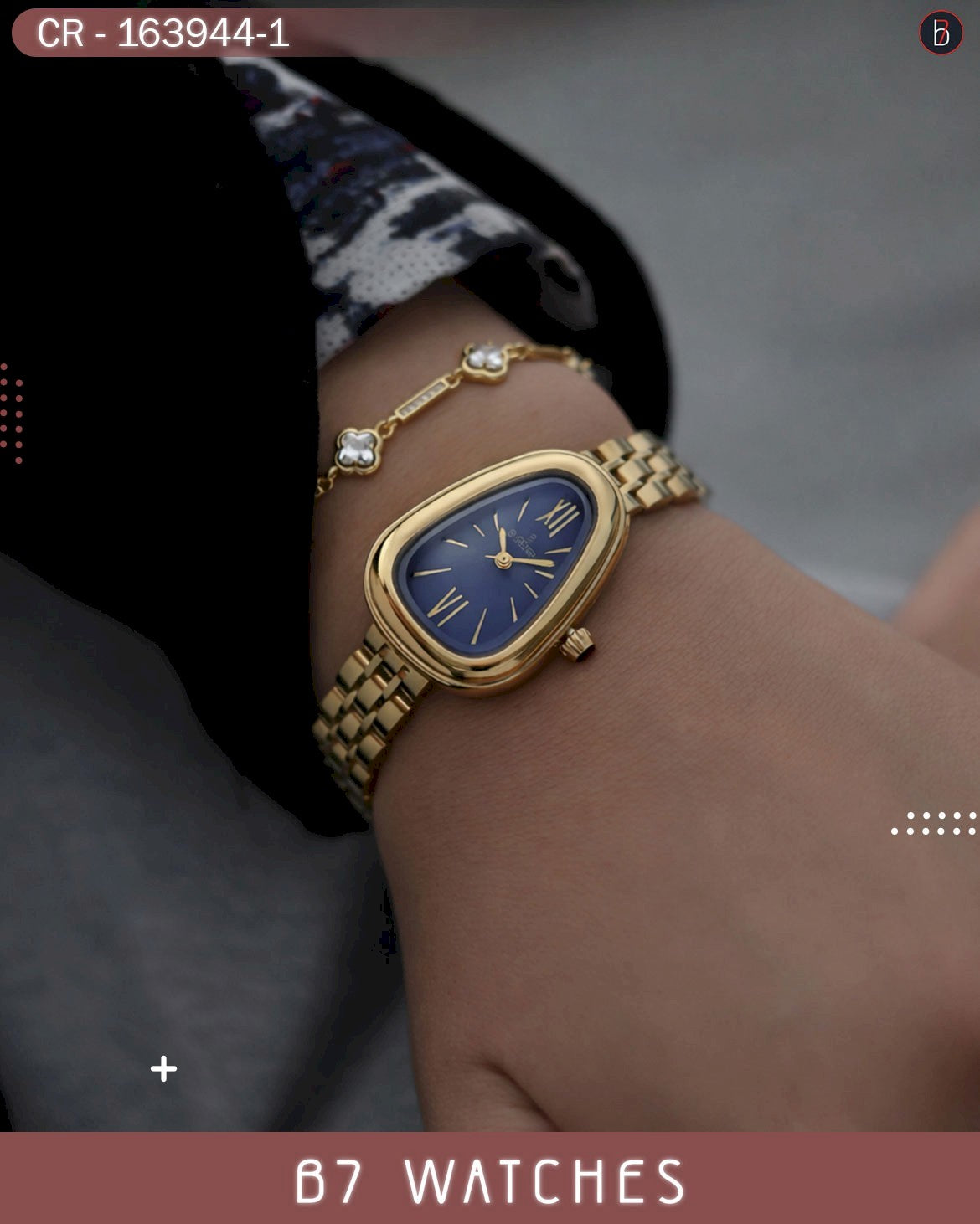 النسائية الأنيقة ألوان متعددة – الاصدار التاسع عشر B7 ساعة