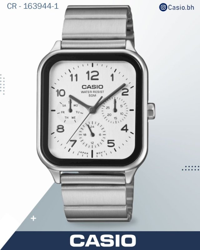 ساعة كاسيو كوارتز mtp-m306d-2avdf