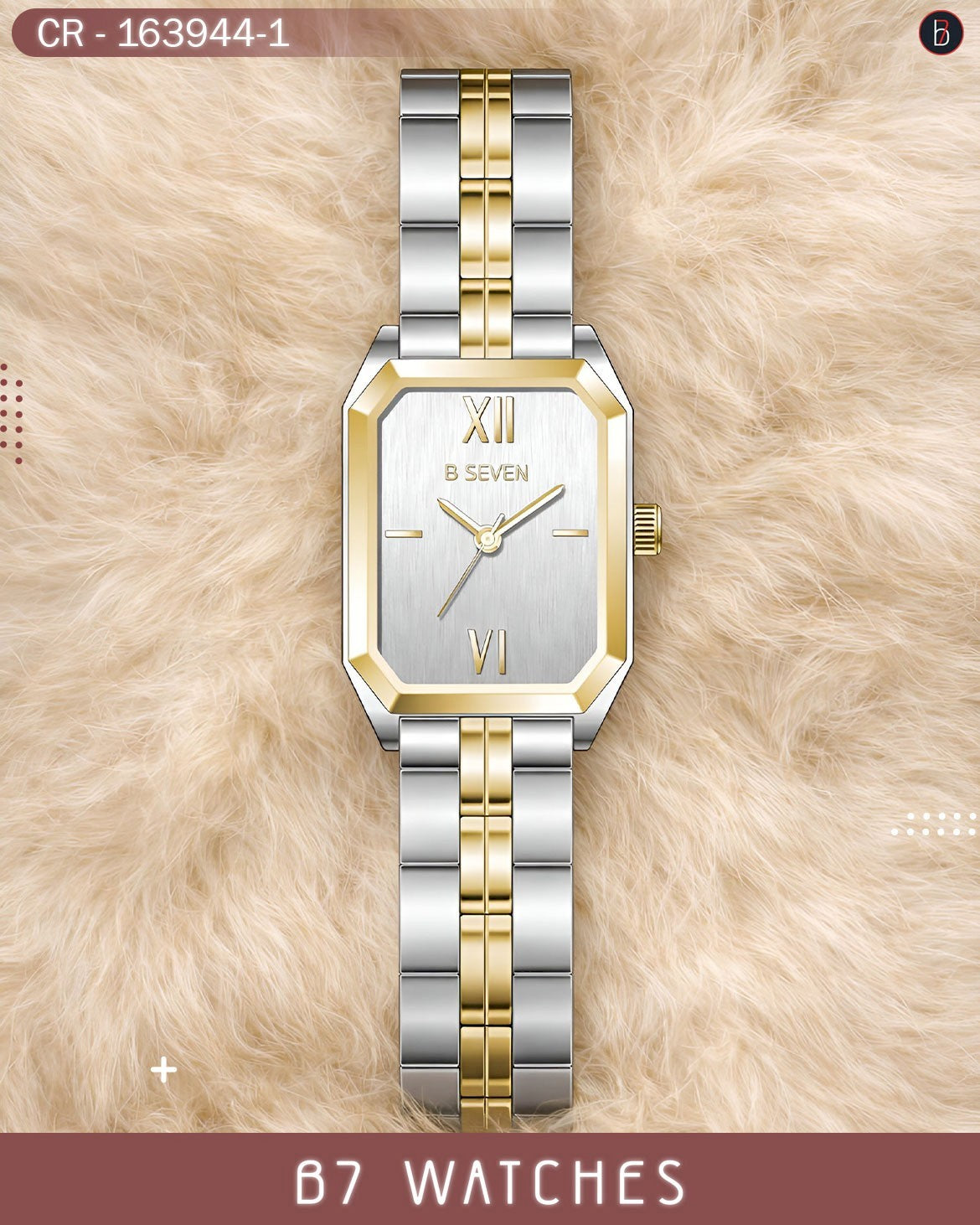 النسائية الأنيقة ألوان متعددة – الاصدار السادس والعشرون B7 ساعة