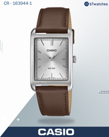 ساعة كاسيو رجالية تناظرية موديل التانك TANK CASIO - MTP-B215L-7AV