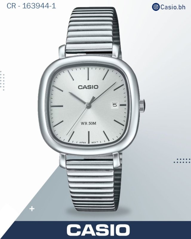 ساعة كاسيو النسائية التناظرية القياسية LTP-B166D-4AV