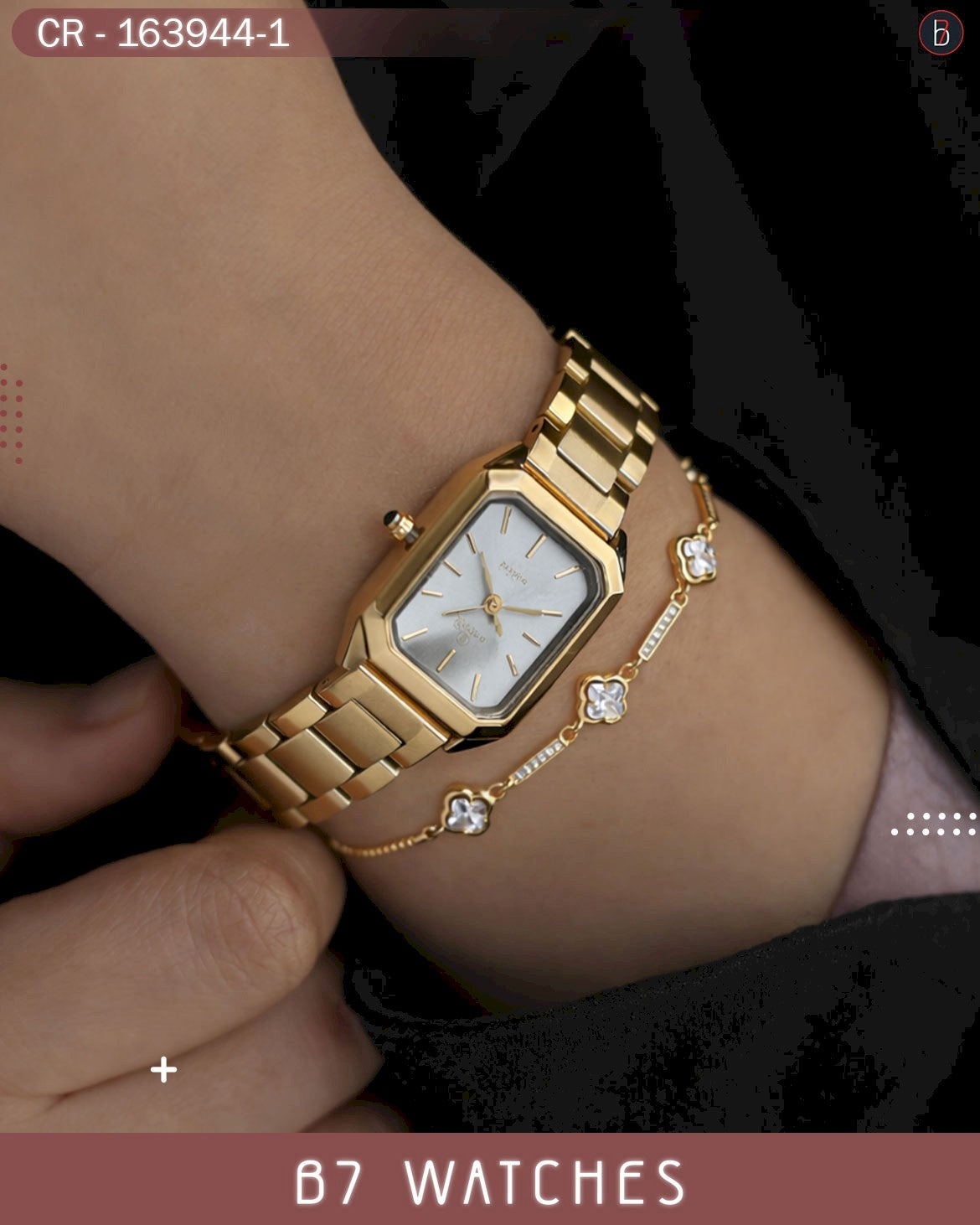 النسائية الأنيقة ألوان متعددة – الاصدار الثاني و العشرين B7 ساعة