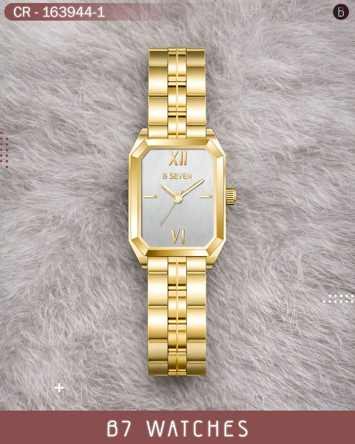 النسائية الأنيقة ألوان متعددة – الاصدار السادس والعشرون B7 ساعة