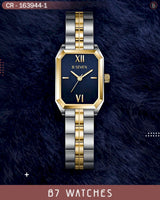 النسائية الأنيقة ألوان متعددة – الاصدار الخامس ولعشرون B7 ساعة