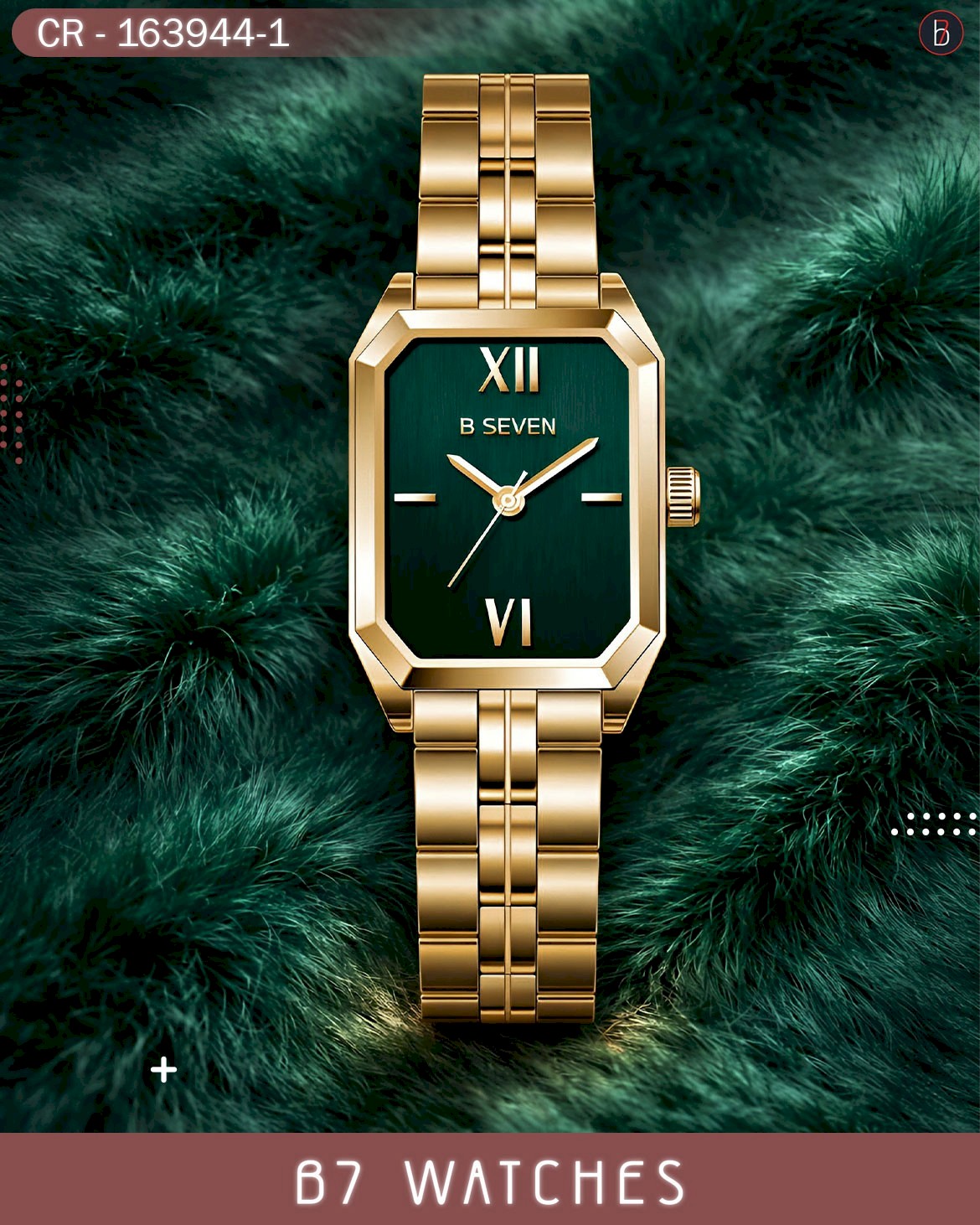 النسائية الأنيقة ألوان متعددة – الاصدار السادس والعشرون B7 ساعة