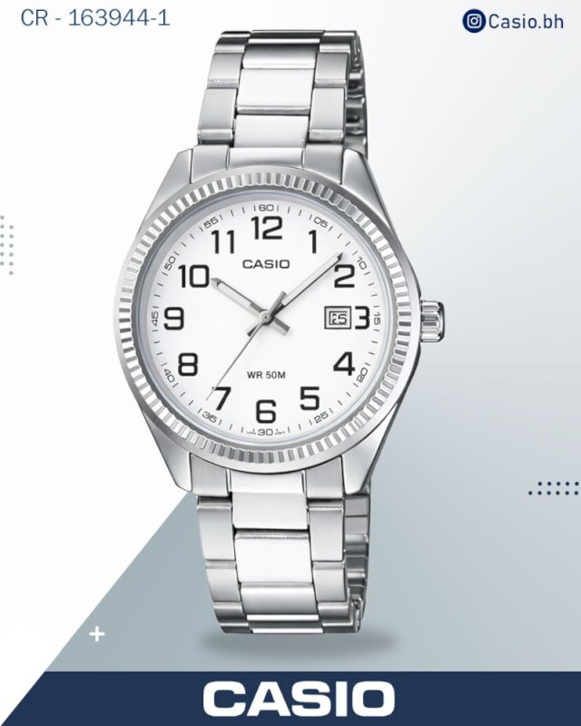 ساعة كاسيو إنتيسر نسائية أنالوج، LTP-1302D-7BVDF