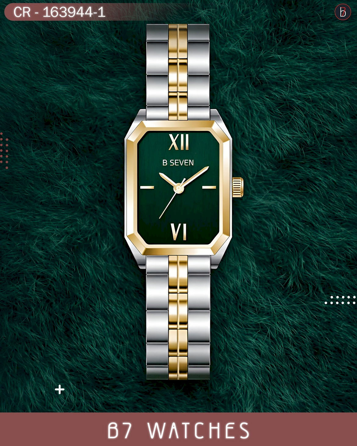 النسائية الأنيقة ألوان متعددة – الاصدار السادس والعشرون B7 ساعة