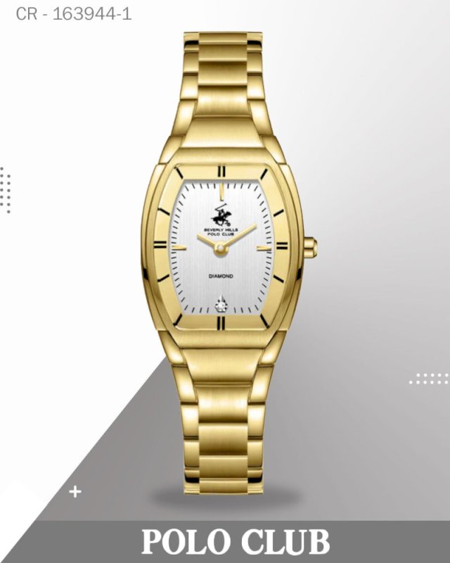 BP3877X.520 ,ساعة بولو كلوب النسائية، مينا من عرق اللؤلؤ وسوار من الفولاذ المقاوم للصدأ بلونين
