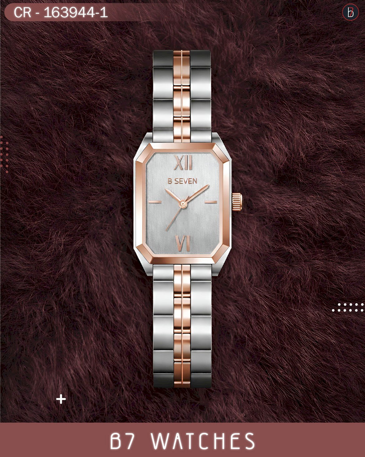 النسائية الأنيقة ألوان متعددة – الاصدار الثامن و العشرون B7 ساعة