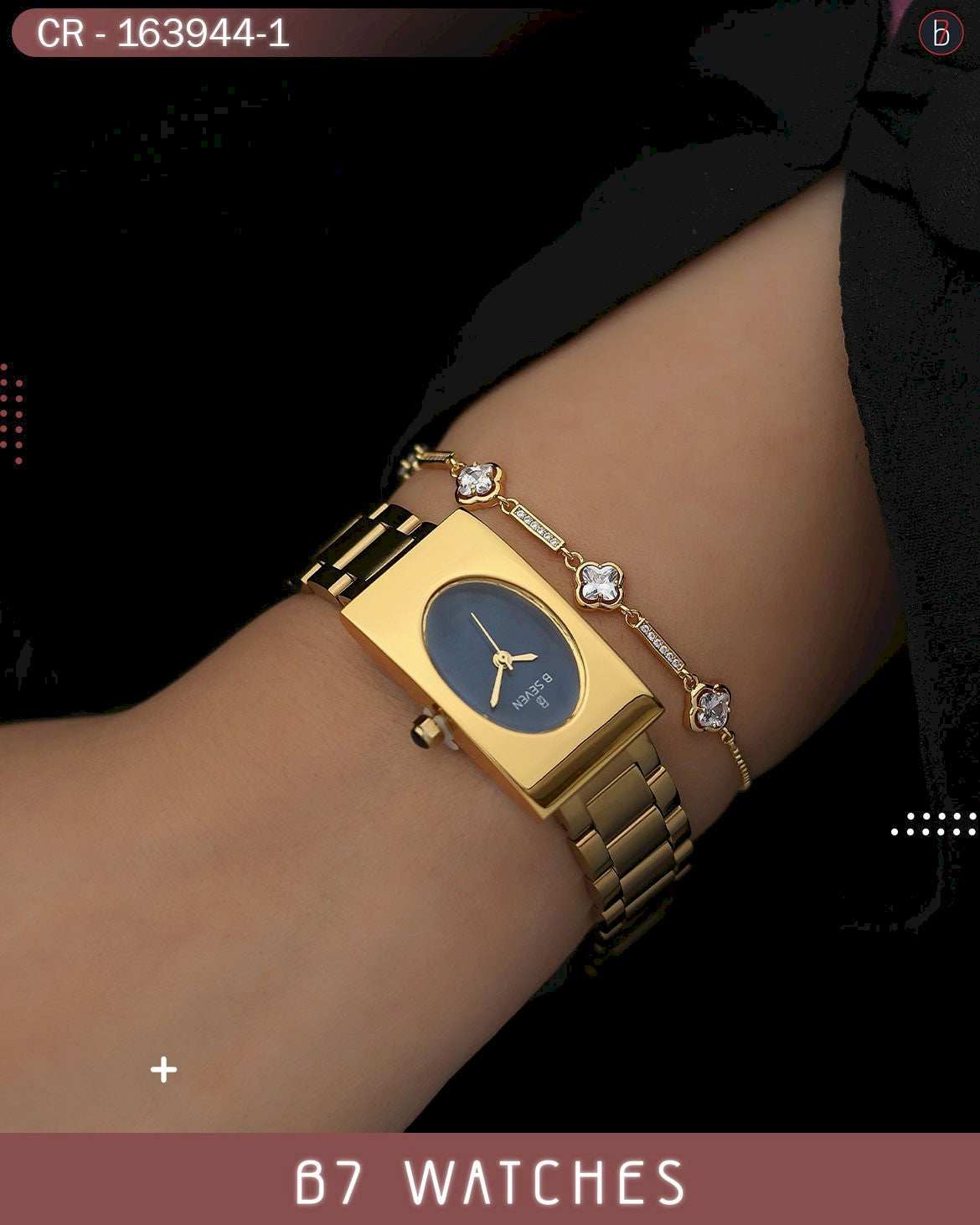 النسائية الأنيقة ألوان متعددة – الاصدار السابع B7 ساعة