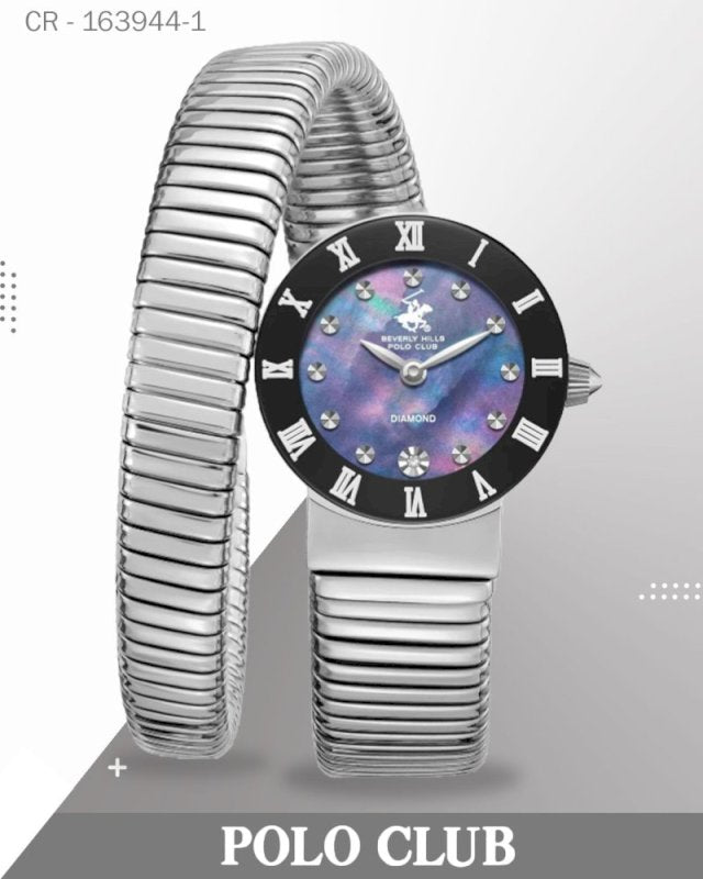 BP3764C.350 ,ساعة بولو كلوب النسائية، تناظرية، مينا من عرق اللؤلؤ