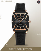 ساعة نافيفورس NF5049 النسائية كوارتز، سوار سيليكون، ساعة رياضية أنيقة وبسيطة بتصميم برميل، مقاومة للماء.